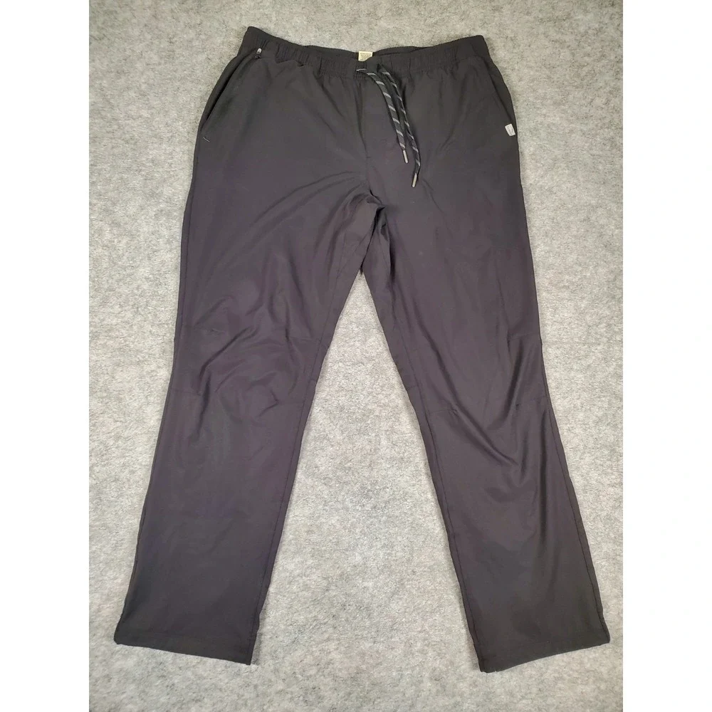 LL Bean Mens L Thick Double Layer Lined Pants Elastic Waist Insulated Outdoor